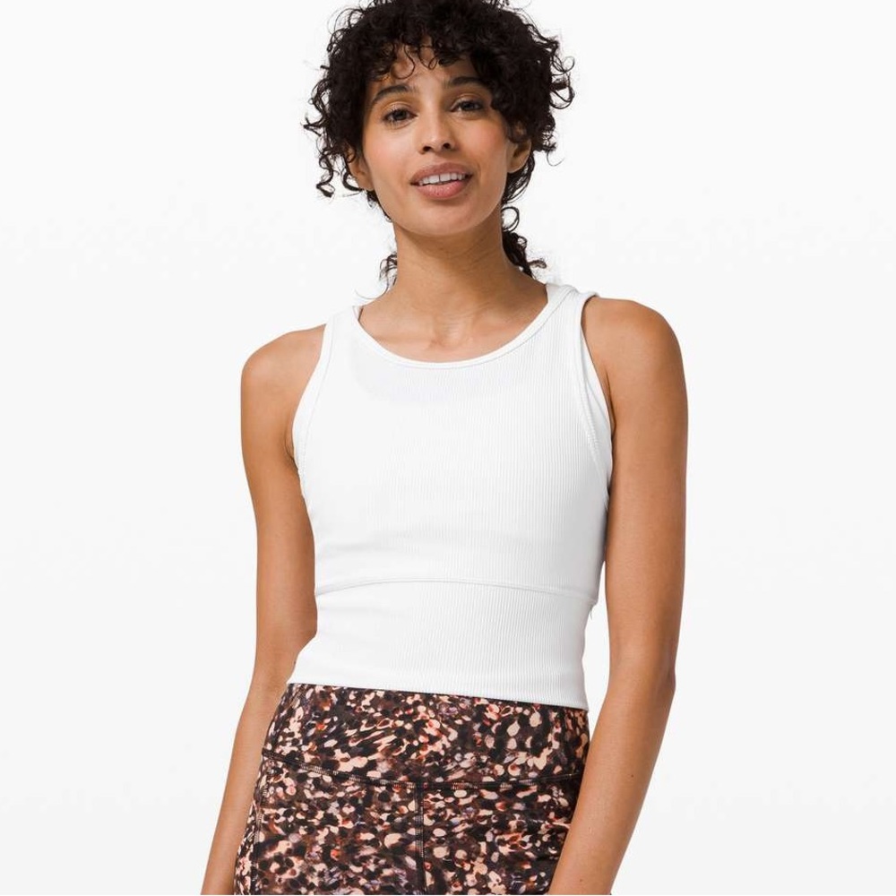 Lululemon Power Pivot ribbed tank